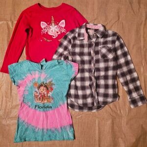 Girls 3 shirt bundle